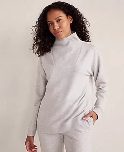 Ann Taylor Haven Well Within Fleece Crossover Sweatshirt