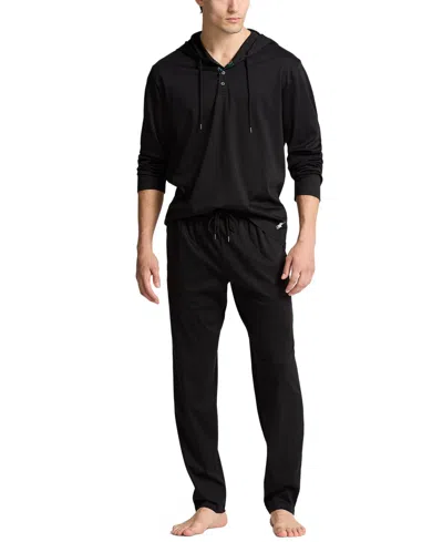 Polo Ralph Lauren Men's Pull-on Pajama Pants In Black