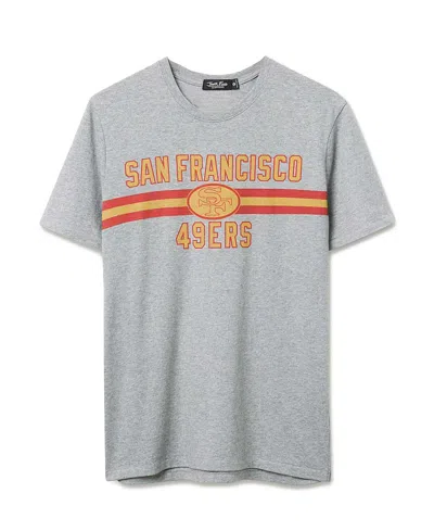 Junk Food Clothing Unisex Nfl San Francisco 49ers Lineman Tee In Gray