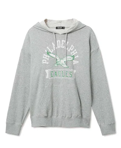 Junk Food Clothing Unisex Nfl Philadelphia Eagles Scrimmage Hoodie In Gray
