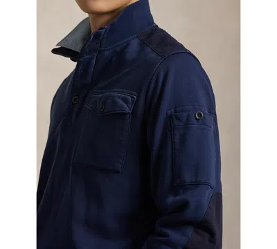 Polo Ralph Lauren Men's Long-sleeve Spectre Loopback Sweatshirt In Blue