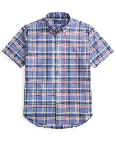 Polo Ralph Lauren Men's Classic-fit Short-sleeve Oxford Shirt In Multi