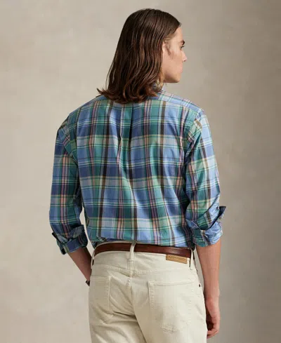 Polo Ralph Lauren Men's Classic-fit Long-sleeve Shirt In Multi