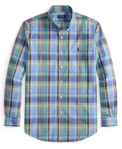 Polo Ralph Lauren Men's Classic-fit Long-sleeve Shirt In Multi