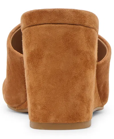 Dolce Vita Women's Holta Slip-on Wedge Sandals In Brown