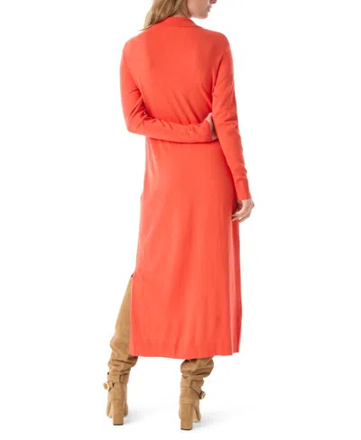 Dee Ocleppo Women's Adira Long Sleeve Sweater Dress In Red