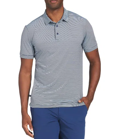 Mizzen + Main Mizzen+main Versa Short Sleeve Polo In Gray