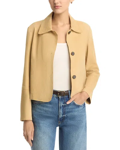 Spectra Arma Emy Suede Jacket In Gray