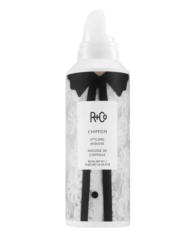 R + Co Chiffon Styling Mousse 5.6 Oz. In Gray