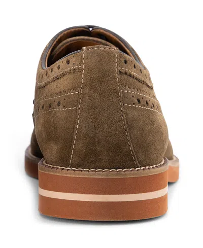 Anthony Veer Hamilton Wingtip Derby In Brown