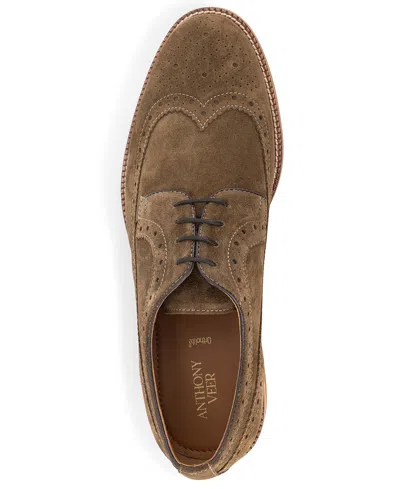 Anthony Veer Hamilton Wingtip Derby In Brown