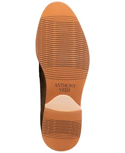 Anthony Veer Hamilton Wingtip Derby In Green