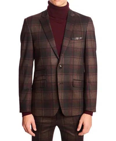 Paisley & Gray Men's Dover Notch Suit In Multi