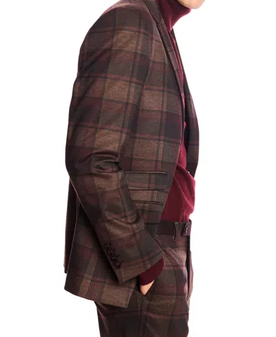 Paisley & Gray Men's Dover Notch Suit In Multi