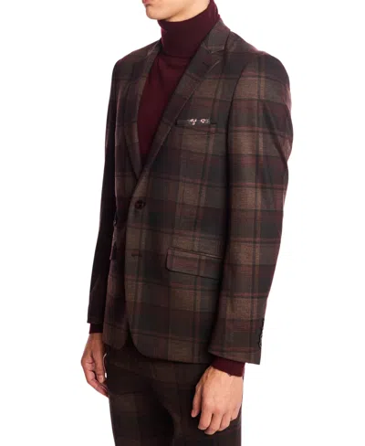 Paisley & Gray Men's Dover Notch Suit In Multi