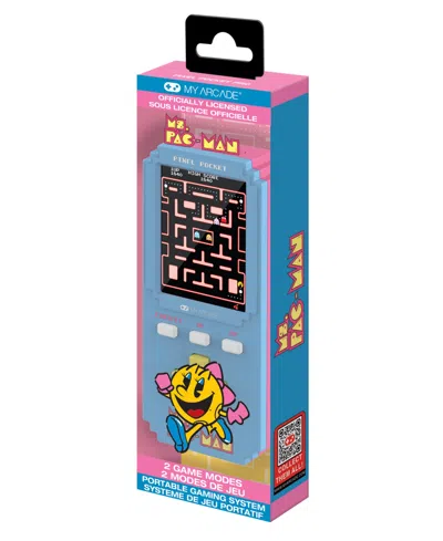 My Arcade Ms. Pac-man Pixel Portable Pocket Gaming System In Multi