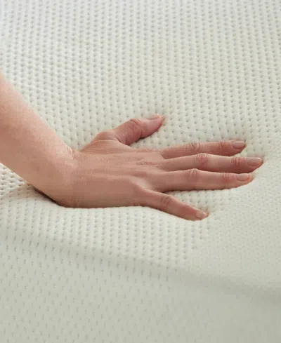 Saatva Graphite Memory Foam Luxury Mattress Topper, Full In Brown