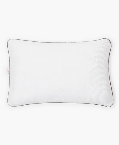 Saatva Cloud Memory Foam 2-pack Pillow, King In White