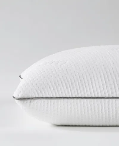 Saatva Cloud Memory Foam 2-pack Pillow, King In White