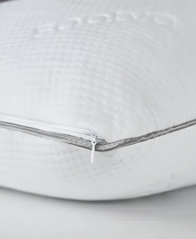 Saatva Cloud Memory Foam 2-pack Pillow, King In White