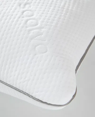 Saatva Cloud Memory Foam 2-pack Pillow, King In White