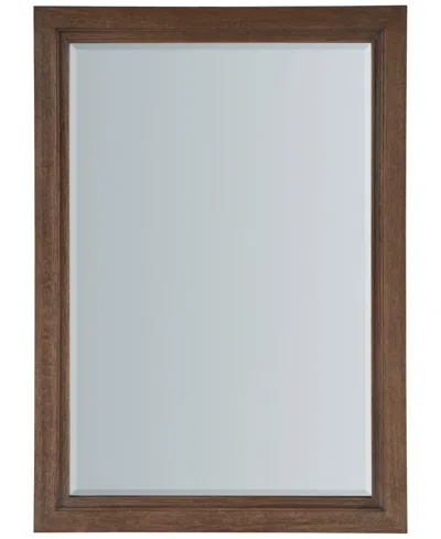 Universal Furniture Griffith Park 48" Wood Mirror In Brown