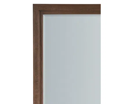 Universal Furniture Griffith Park 48" Wood Mirror In Brown