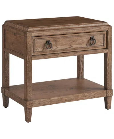 Universal Furniture Griffith Park 28" Nightstand In Brown