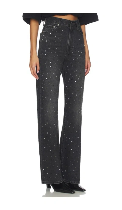 Levi's Ribcage Wide Leg Jeans In Black