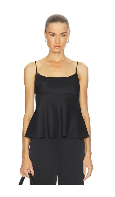 Theory Curve Cami Top In Black