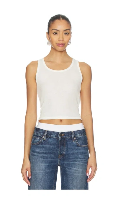Frame X Amelia Gray The Ghost Tank In White