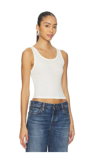 Frame X Amelia Gray The Ghost Tank In White