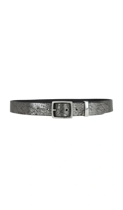 Rag & Bone X Boyfriend Belt In Gray
