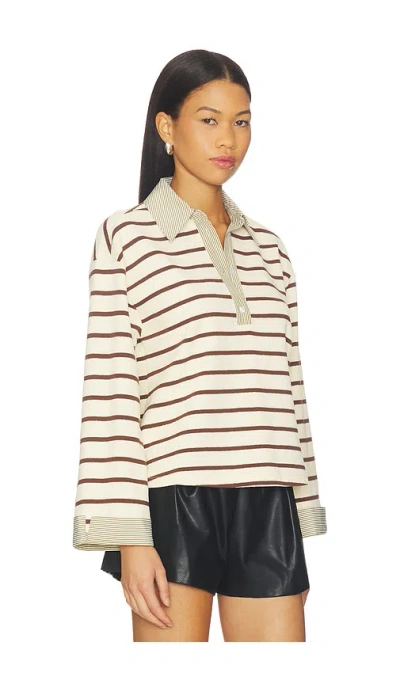 Maude Club Gabrielle Top In Brown