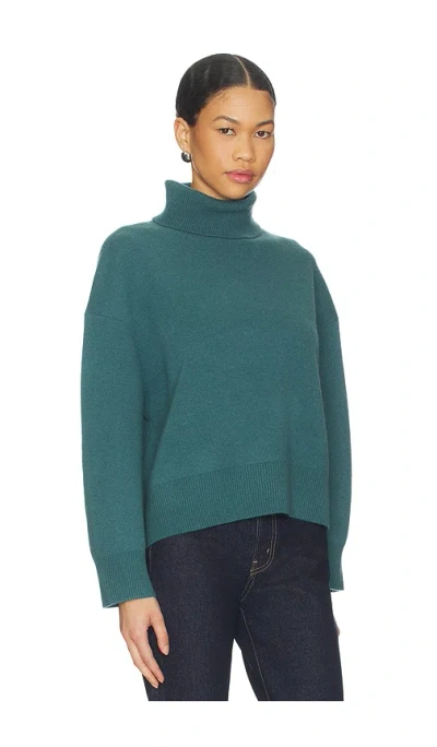 Free People Sigma Lambswool Blend Sweater In Green