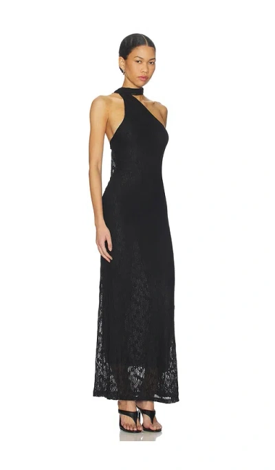 Lioness Lux Lace Maxi Dress In Black