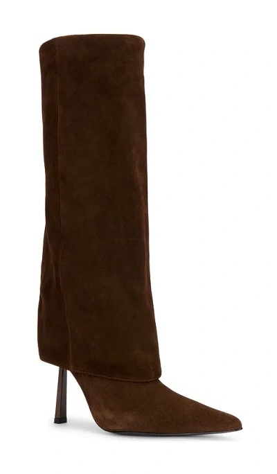 Raye Overlay Boot In Brown