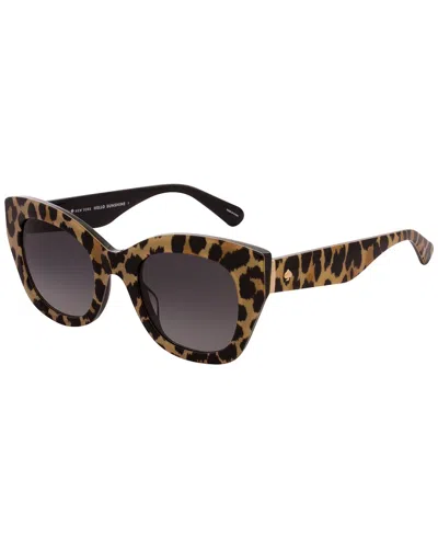 Kate Spade New York Women's Jalena/s 49mm Sunglasses In Animal Print