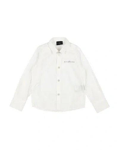 John Richmond Toddler Boy Shirt White Size 4 Cotton In White