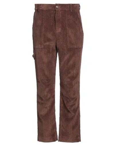 Daniele Alessandrini Man Pants Brown Size 30 Polyester, Polyamide, Elastane In Blue
