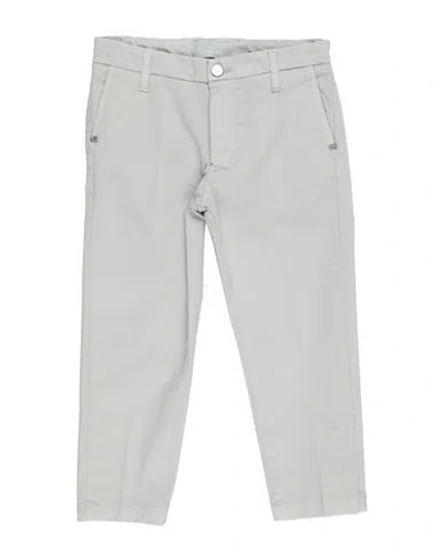 Entre Amis Toddler Boy Pants Light Grey Size 7 Cotton, Elastane In Gray