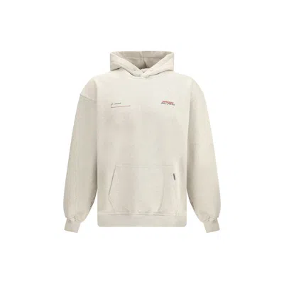 Represent Classic Hoodie With Front Kangaroo Pocket And Adjustable Drawstring In Neutral