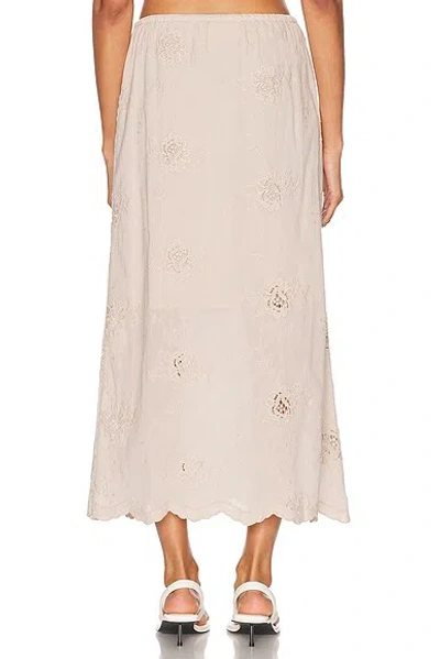 Skall Studio Isla Skirt In Neutral