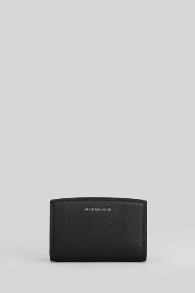 Michael Kors Bryant Wallet In Black Leather In Black