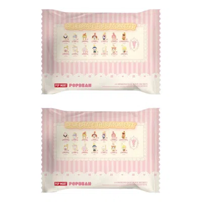 Pop Mart Pop Bean Celebrate This Moment Figures Sealed Packs (2 Blind Packs) In Multi