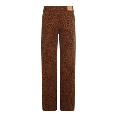Twinset Jeans In Brown