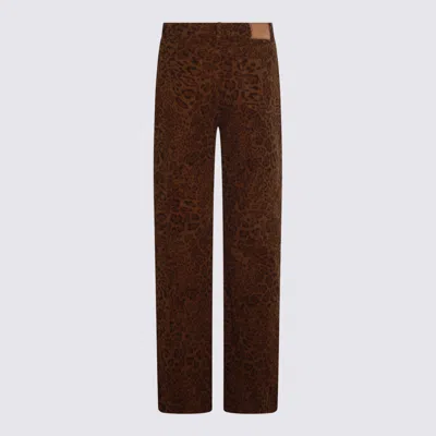 Twinset Jeans In Brown
