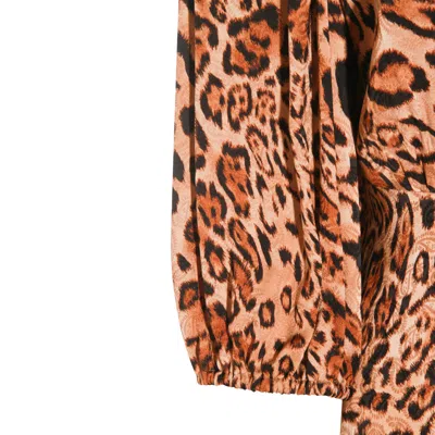 Twinset Mini Dress In Animal Print