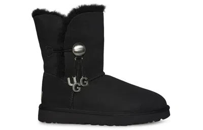 Ugg (wmns)  Bailey Button Snow Boots Black In Multi