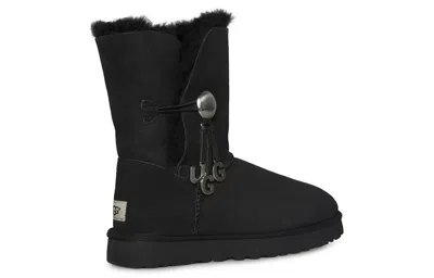 Ugg (wmns)  Bailey Button Snow Boots Black In Multi